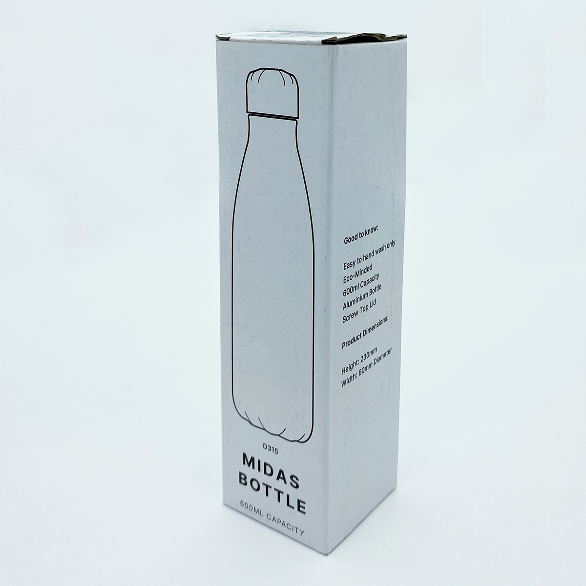 D315Midas 600ml Bottle Promo Brands