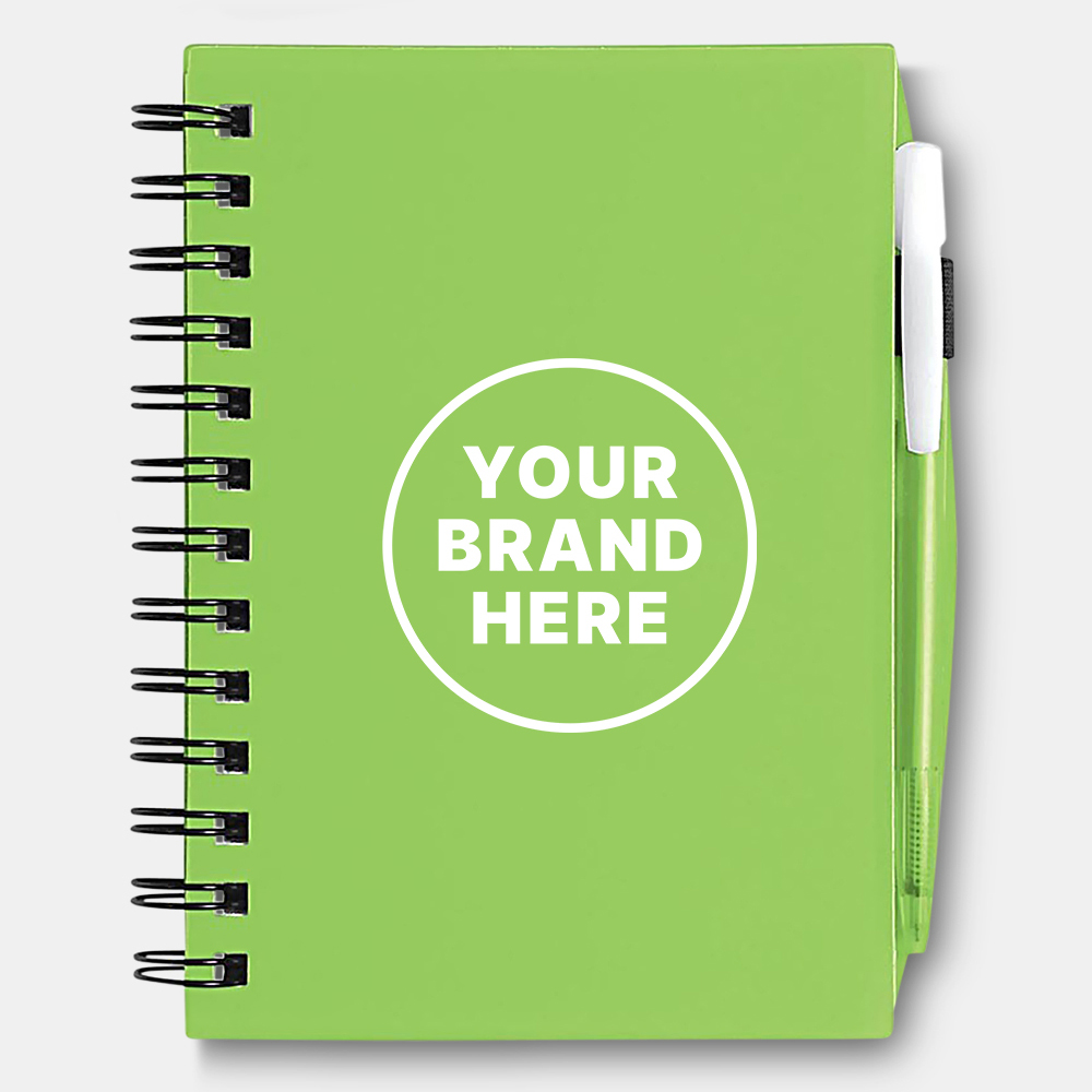 G4001Bic Plastic Notebook (Small) Promo Brands