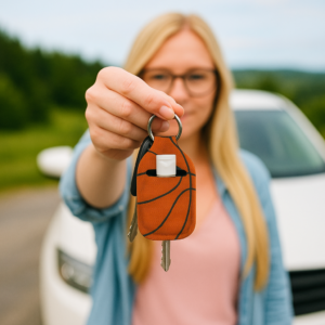Neoprene Keychain (5.5 x 10cm) image